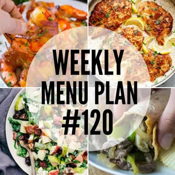 Weekly Menu Plan #120