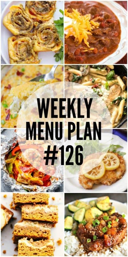 Weekly Menu Plan #126 ⋆ Real Housemoms