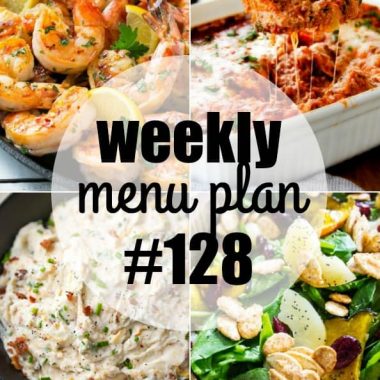 This week's menu plan recipes are tried-and-true family favorites that I've been making for years. Leftover night is about to become everyone's favorite!