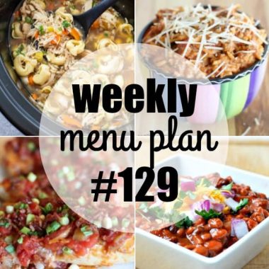 Grab your slow cooker and get ready to have tasty dinners all week long! These menu plan recipes are super easy to make and let your crock pot do all the work!