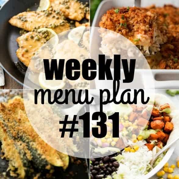 Dive into the new year with menu plan recipes that you can feel good about feeding your family! These meals are approachable, tried-and-true favorites at my house!