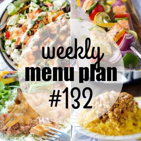 Getting dinner on the table doesn't have to be complicated! This week's MENU PLAN recipes are full of flavor and easy to make for quick dinner planning all week long!