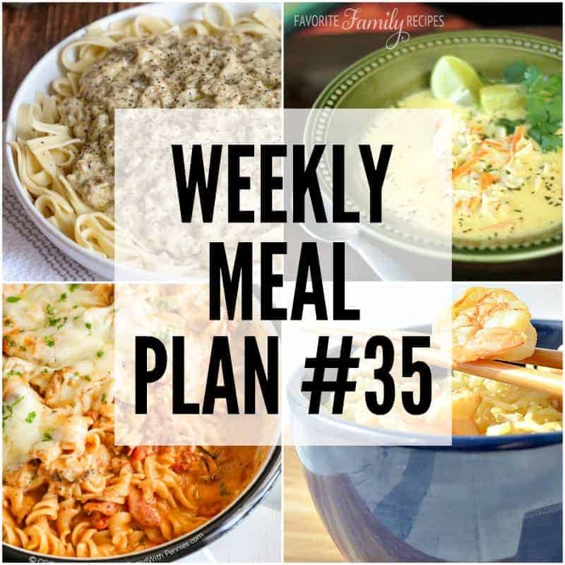 Weekly Menu Plan #35 ⋆ Real Housemoms