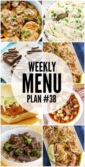 Weekly Menu Plan #38 ⋆ Real Housemoms