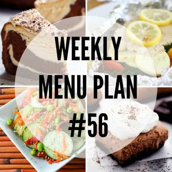 We’ve put together a WEEKLY MEAL PLAN to make your week a bit easier! We’ve got dinner planned so you don’t have to worry!