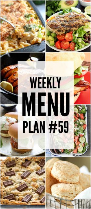 Weekly Menu Plan #59 ⋆ Real Housemoms