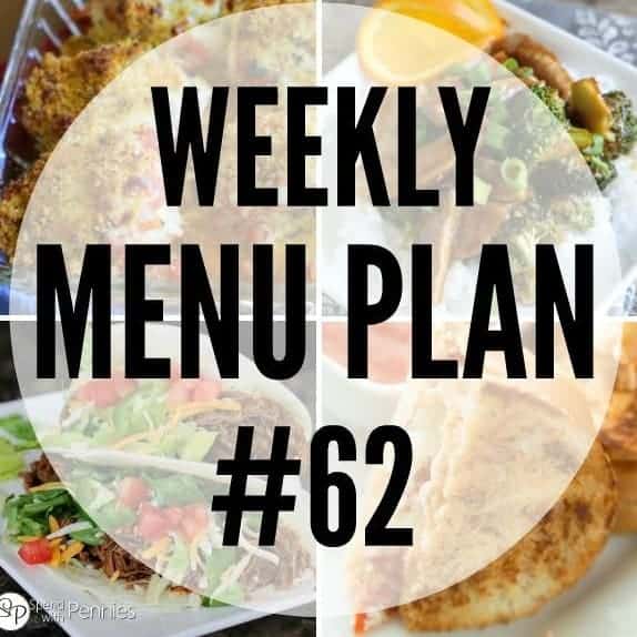 We’ve put together a WEEKLY MEAL PLAN to make your week a bit easier! We’ve got dinner planned so you don’t have to worry!