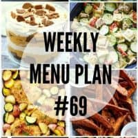 We’ve put together a WEEKLY MEAL PLAN to make your week a bit easier! These recipes are perfect for fall!