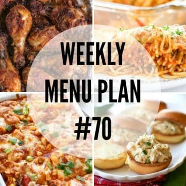 This week's menu plan is full of recipes that'll bring everyone running to the dinner table!