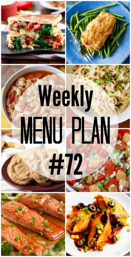 Weekly Menu Plan #72 ⋆ Real Housemoms