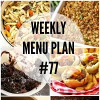 Don't know what to make for dinner this week? Don't worry! We have a Meal Plan that's sure to have everyone running to the dinner table!