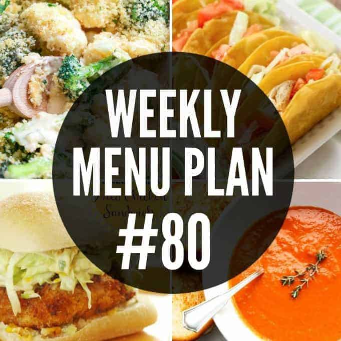 Make getting dinner on the table a snap with these delicious Menu Plan recipes!