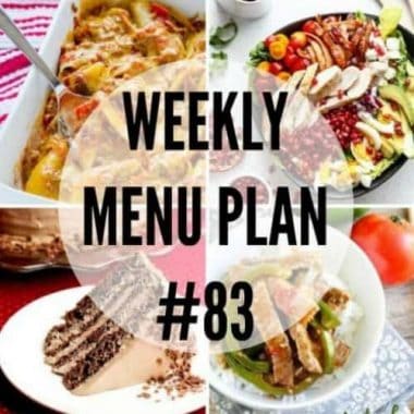 The comforting and delicious recipes in this week's Menu Plan will have everyone asking for seconds!