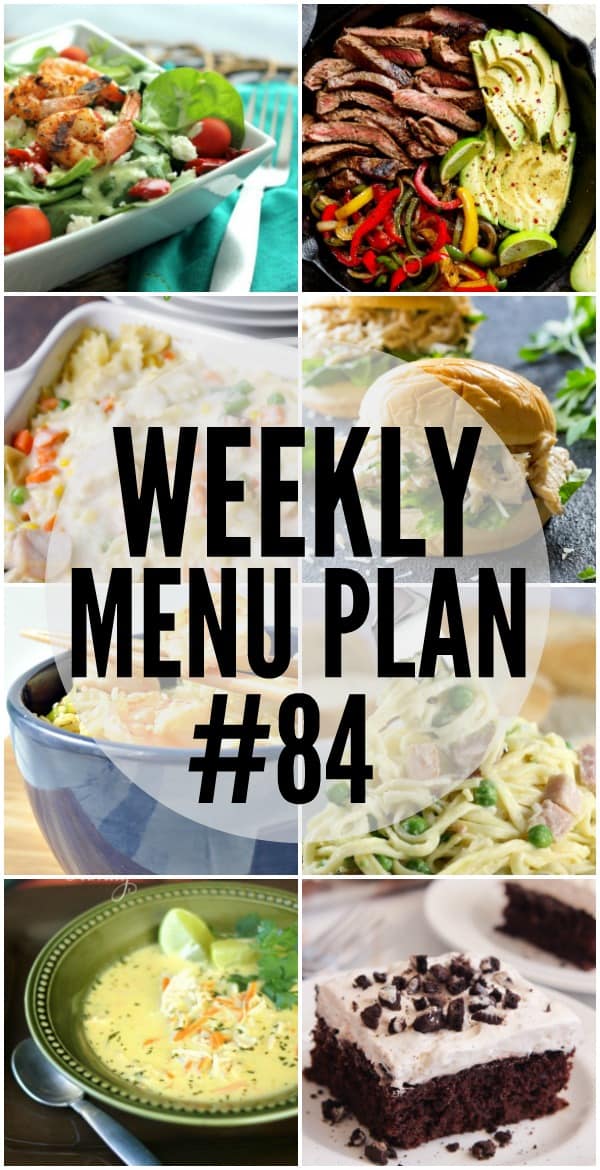 This week's Menu Plan is full of comforting recipes to get you through cold winter nights!