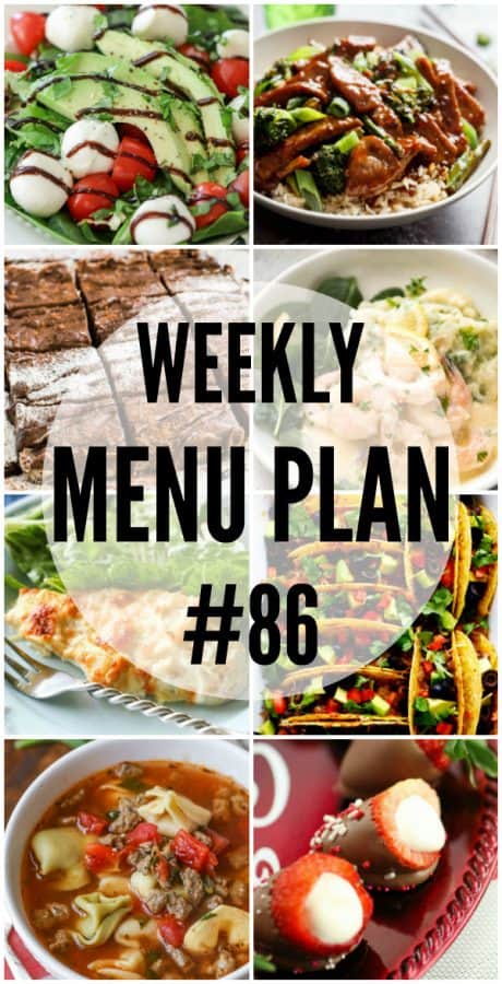 Weekly Menu Plan #86 ⋆ Real Housemoms