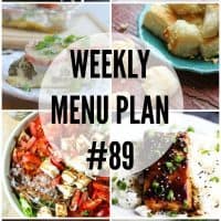 Getting dinner on the table is a snap with these easy Weekly Menu Plan recipes!