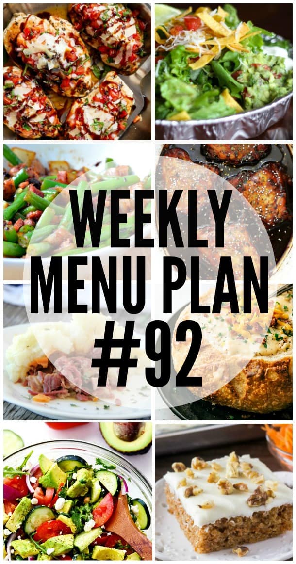 Take those St. Patrick's Day leftovers and make dinner for the week with these Menu Plan recipes!