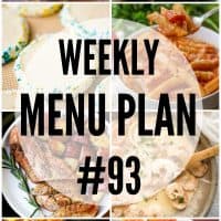 This week's Menu Plan recipes are comfort food at it's finest!