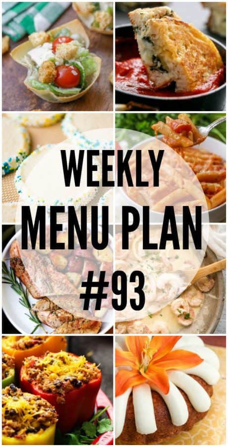 Weekly Menu Plan #93 ⋆ Real Housemoms