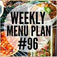 Easy dinner recipes are a life saver during the week, and these Menu Plan recipes are some of my favorites!
