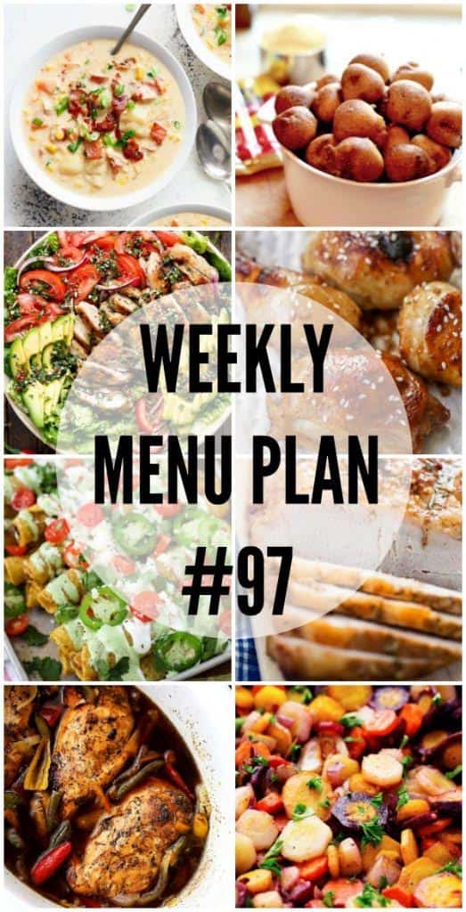 These family favorite Weekly Menu Plan recipes will leave everyone asking for seconds!
