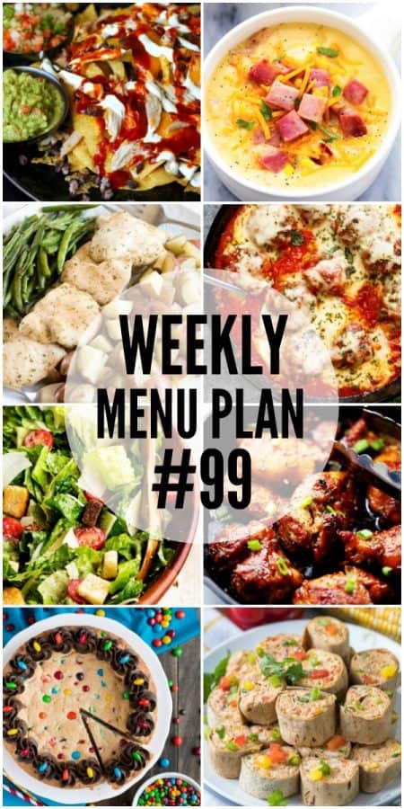 Weekly Menu Plan #99 ⋆ Real Housemoms