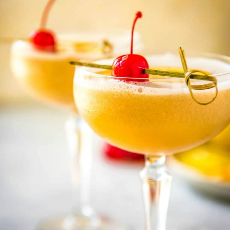 Subtly sour and naturally sweetened, this Whiskey Sour cocktail can be made with strong whiskey or smooth bourbon - it's your choice!