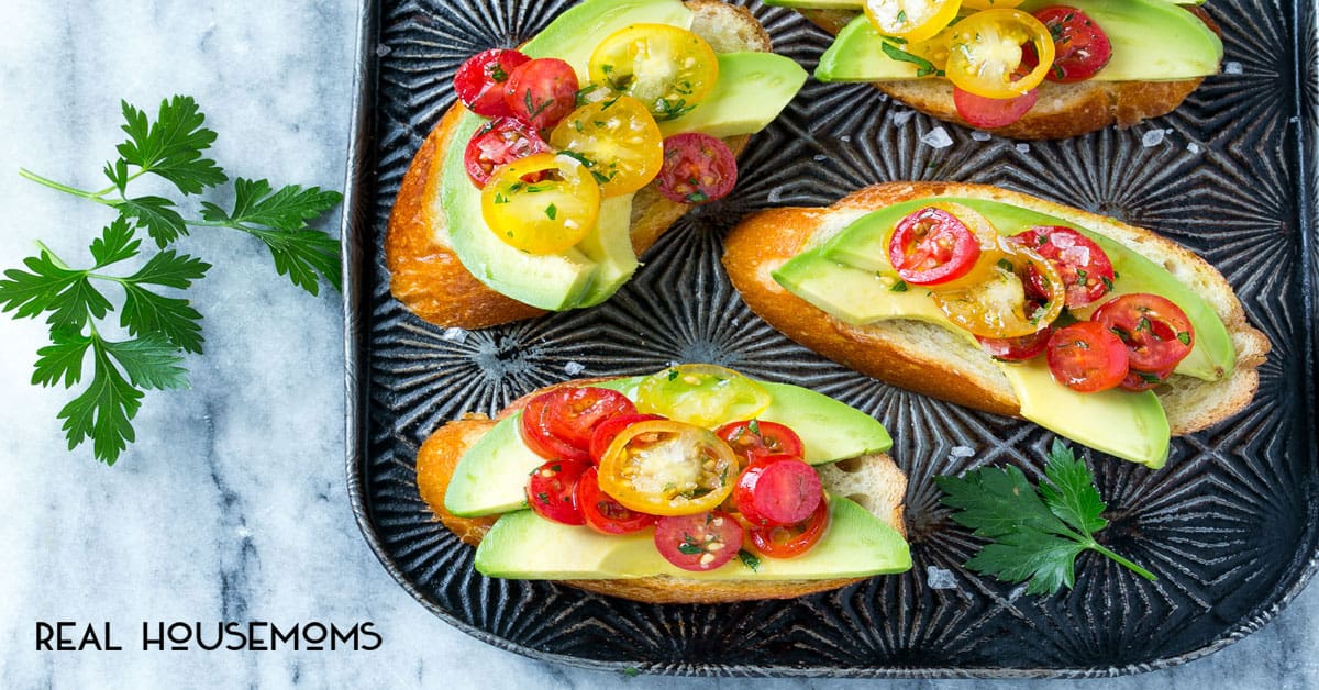 Avocado Crostini ⋆ Real Housemoms 4104