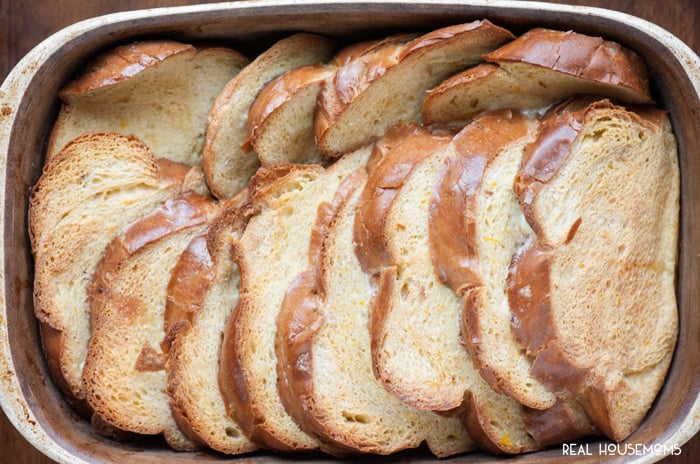 Challah is the perfect bread for french toast, and this heavenly BAKED CHALLAH FRENCH TOAST can be made ahead the night before for an easy family breakfast!
