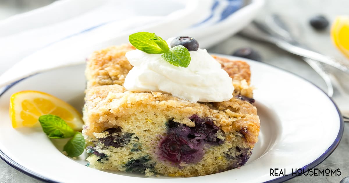 Lemon Blueberry Pound Cake - Once Upon a Chef