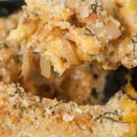 This BUTTERNUT SQUASH MAC N CHEESE combines all the wonderful fall flavors of roasted squash, sage, and onion with the comforts of pasta and cheese!