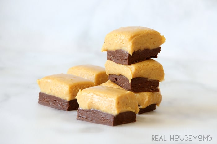 This CHOCOLATE PUMPKIN FUDGE combines two of your favorite fall flavors into one sinful bite!