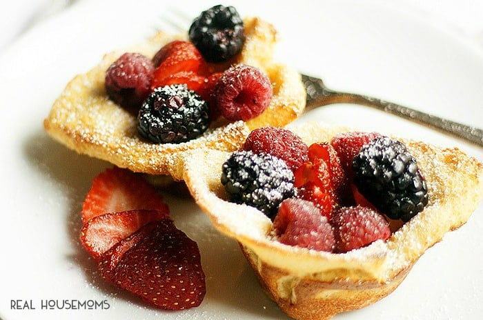 Baked in the oven, these BERRY FRENCH TOAST CUPS make brunch entertaining a breeze!