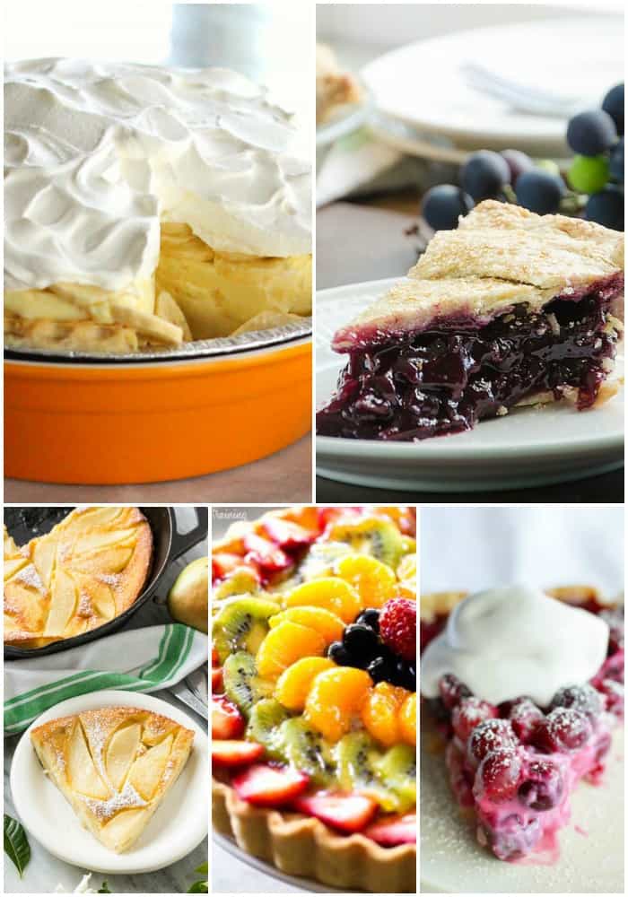 No matter which fruits are your favorite, you'll find a pie to please your palate in this round up of 25 Fruit Pies to Make for Dessert Tonight!