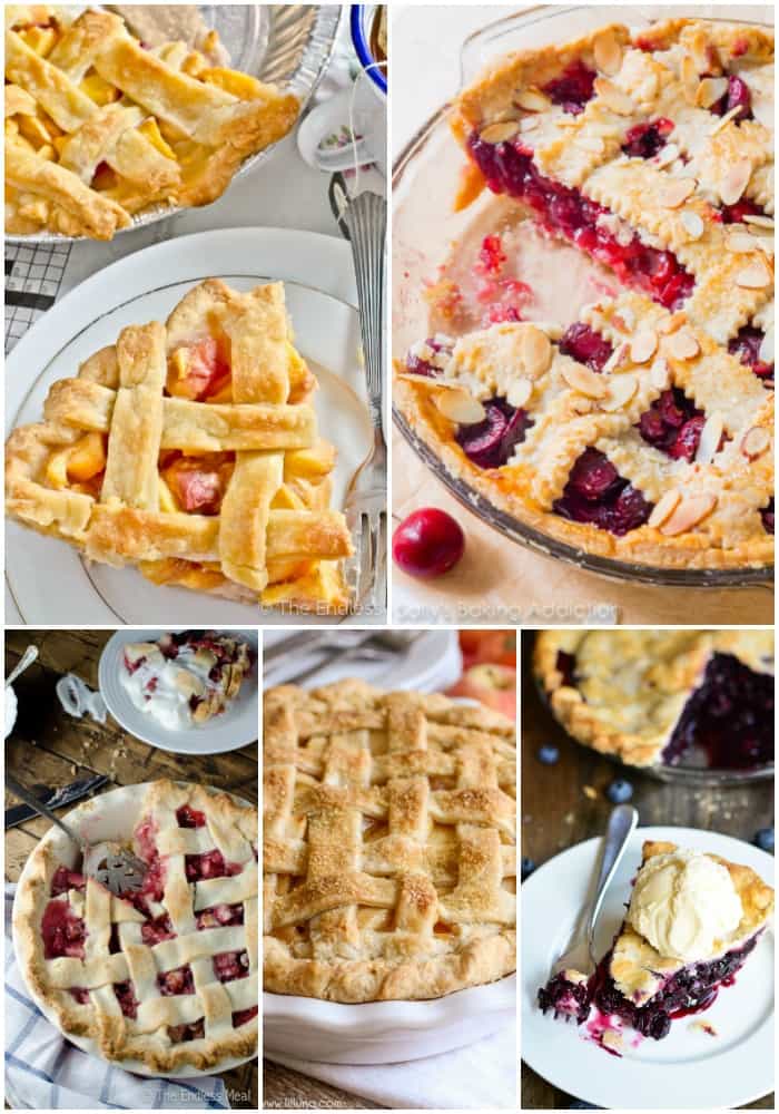 No matter which fruits are your favorite, you'll find a pie to please your palate in this round up of 25 Fruit Pies to Make for Dessert Tonight!