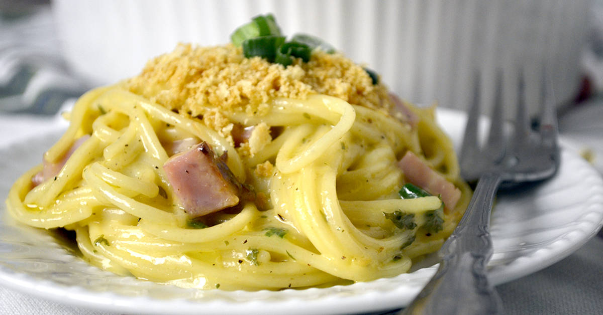 Easy Ham Tetrazzini ⋆ Real Housemoms