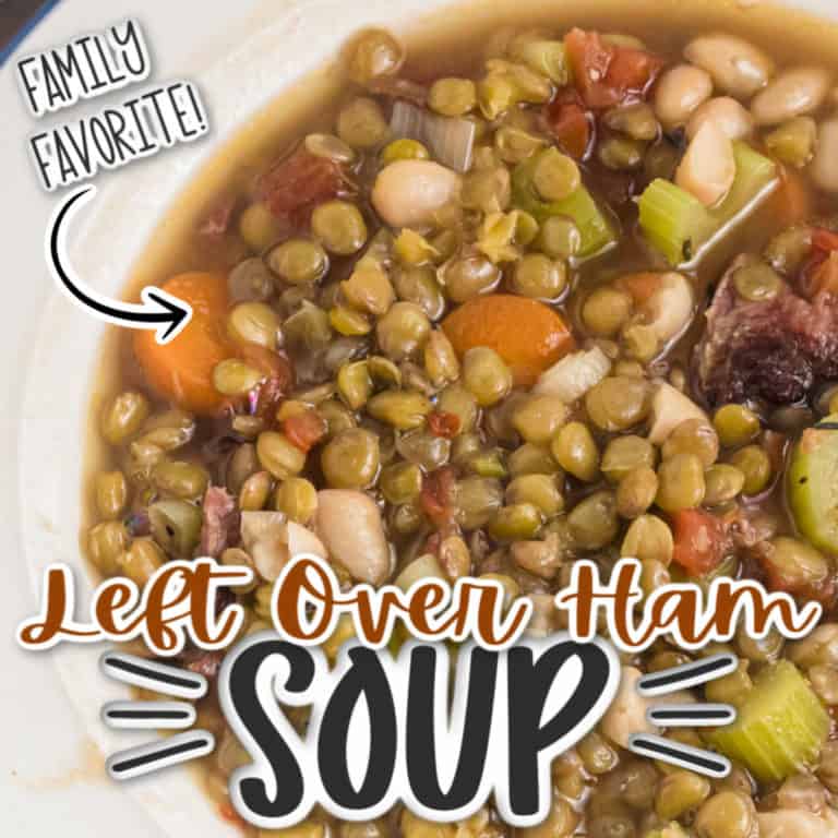 Leftover Ham Soup with Lentils ⋆ Real Housemoms