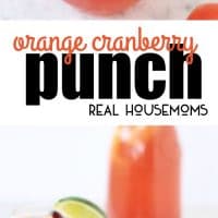 If you are going to be entertaining this holiday season, make sure to mix up a batch of this Orange Cranberry Holiday Party Punch!