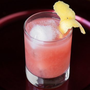 Pomegranate Whiskey Sour