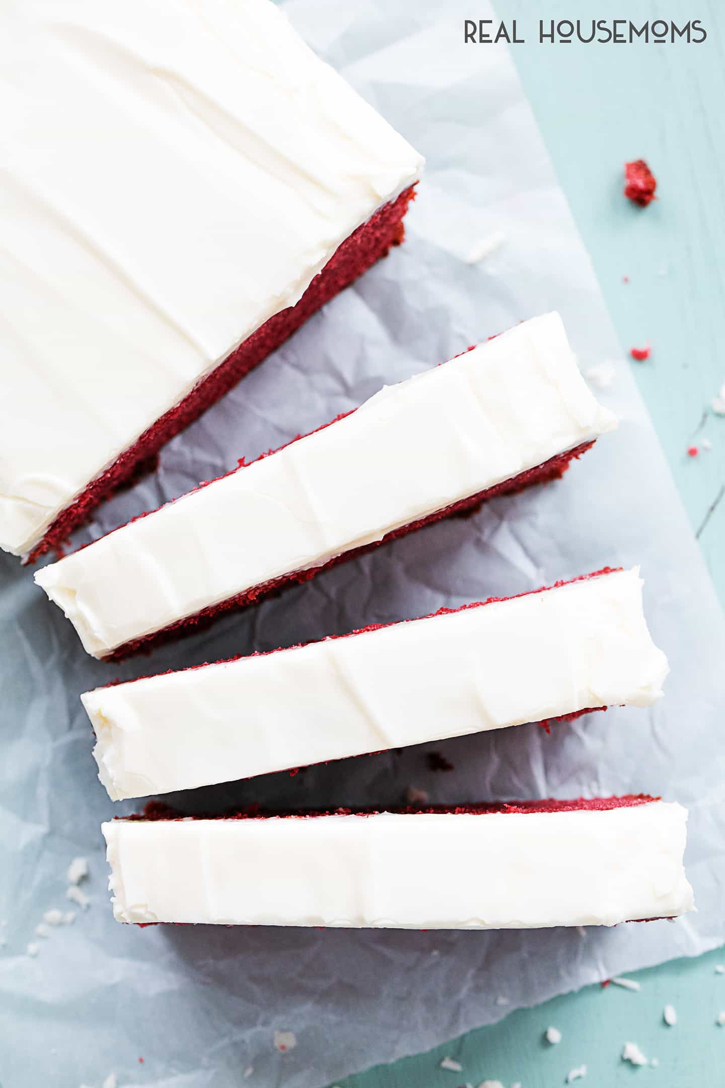 Red Velvet Pound Cake ⋆ Real Housemoms