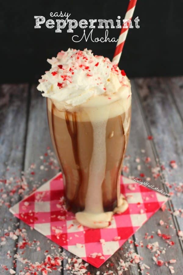 Peppermint Bark Martini ⋆ Real Housemoms