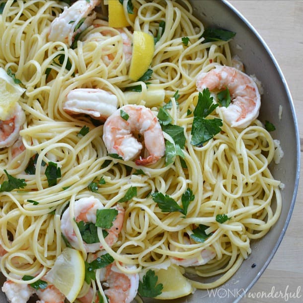 Lemon Asparagus Pasta ⋆ Real Housemoms