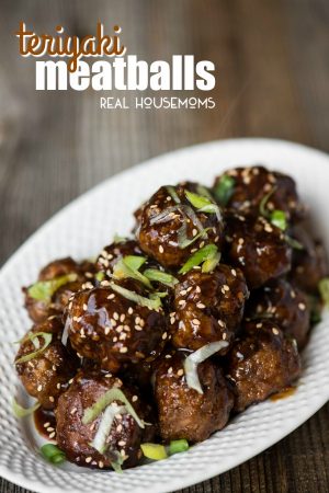 Teriyaki Meatballs ⋆ Real Housemoms