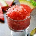 WATERMELON GRANITA is an easy recipe perfect to help you beat the heat this summer! It is cool, refreshing, and a tasty treat to have on hand when the temperatures start to rise!
