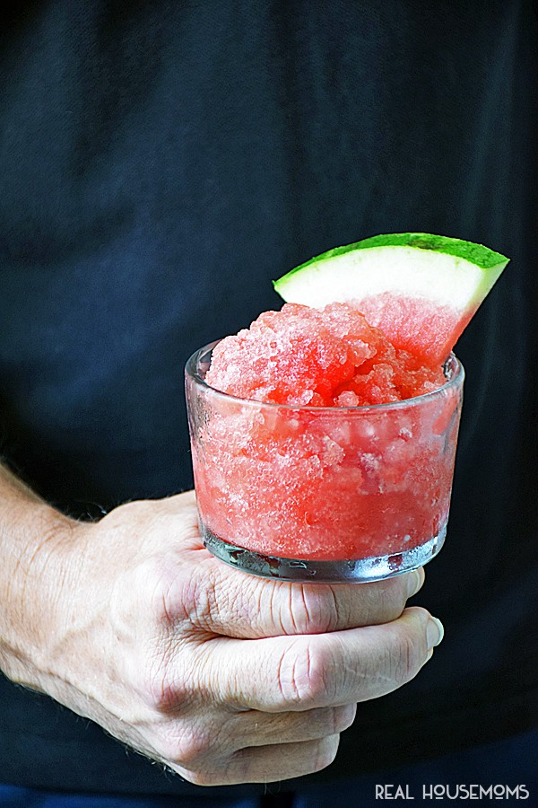WATERMELON GRANITA is an easy recipe perfect to help you beat the heat this summer! It is cool, refreshing, and a tasty treat to have on hand when the temperatures start to rise!