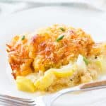 This Yellow Squash Casserole is the ultimate comfort food! It can be prepped ahead of time and popped in the oven just before dinner!